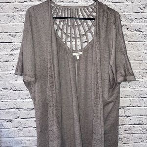 Maurices grey coverup